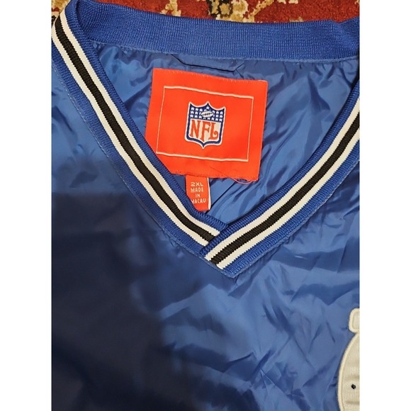 NFL Indianapolis Colts Pullover Windbreaker Vintage MEN'S Size 2XL - Picture 4 of 5